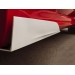 FIAT 500 ABARTH/ 500T Side Rocker Winglets - Cavallino Design - Satin Black Finish